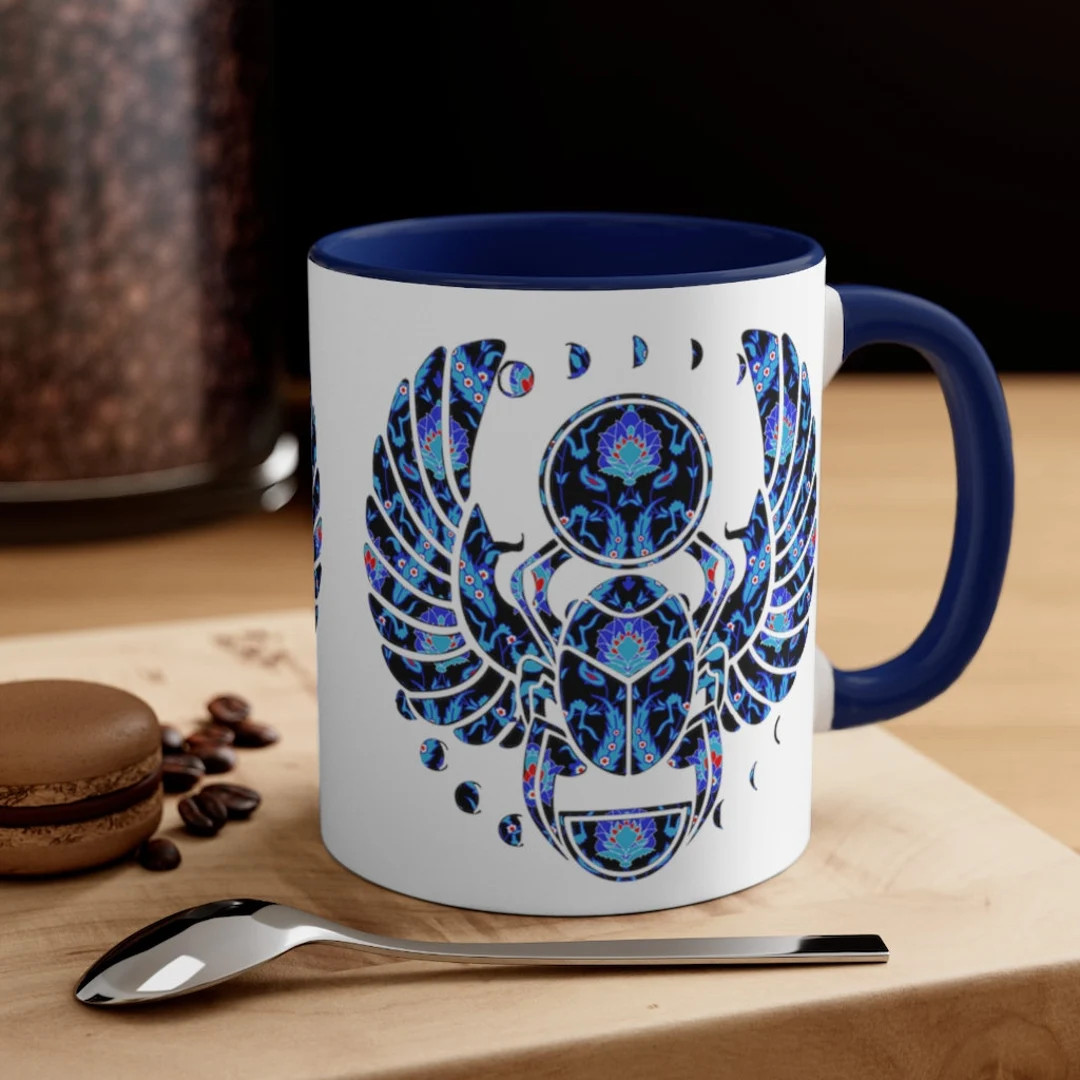 Egyptian Scarab Beetle Coffee Coffee Mug Elephant Mug Cup - Etsy | Etsy (US)
