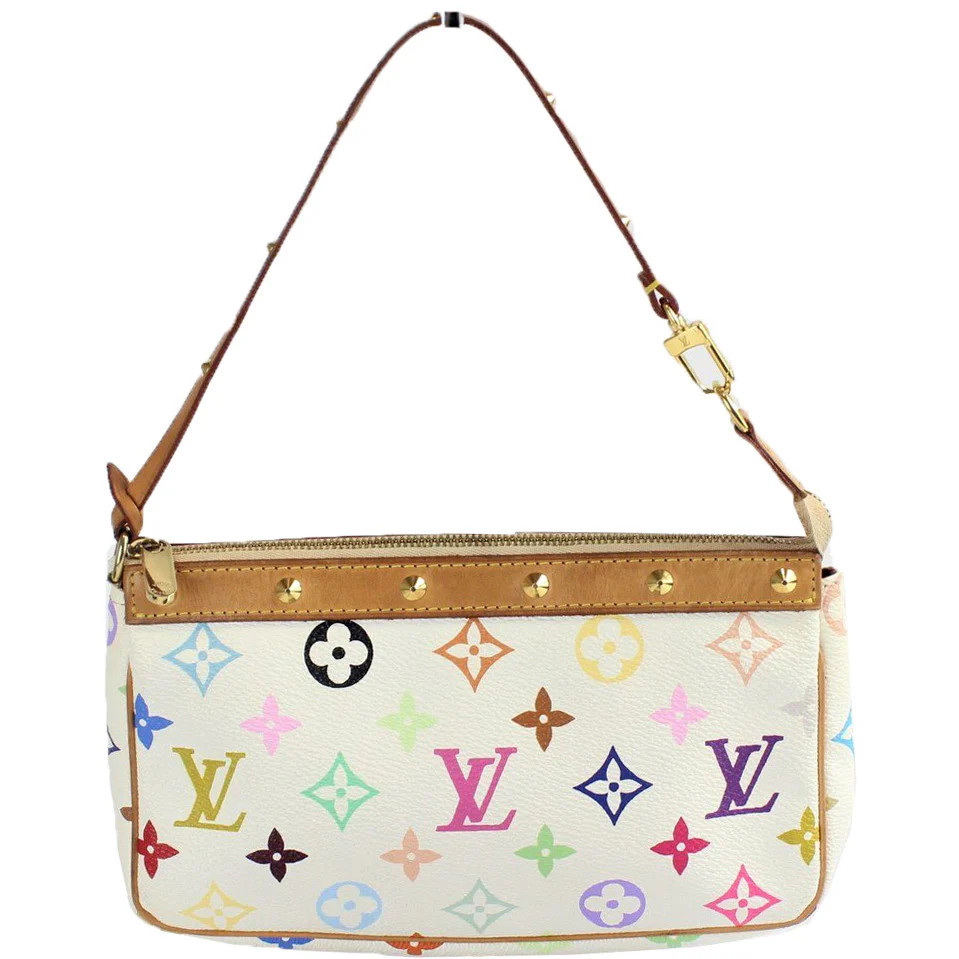 Pochette Accessoires Multicolor Monogram (ATX) | Keeks Designer Handbags