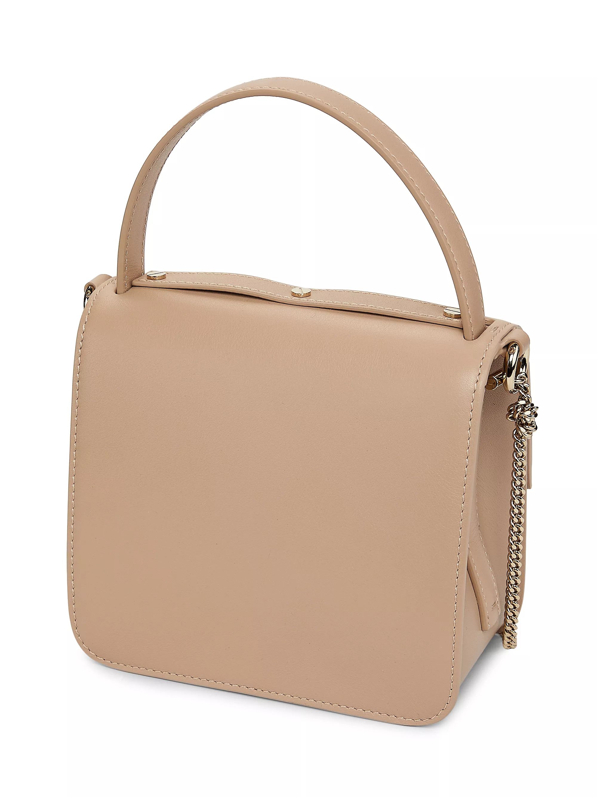 Small Penelope Leather Top-Handle Bag | Saks Fifth Avenue