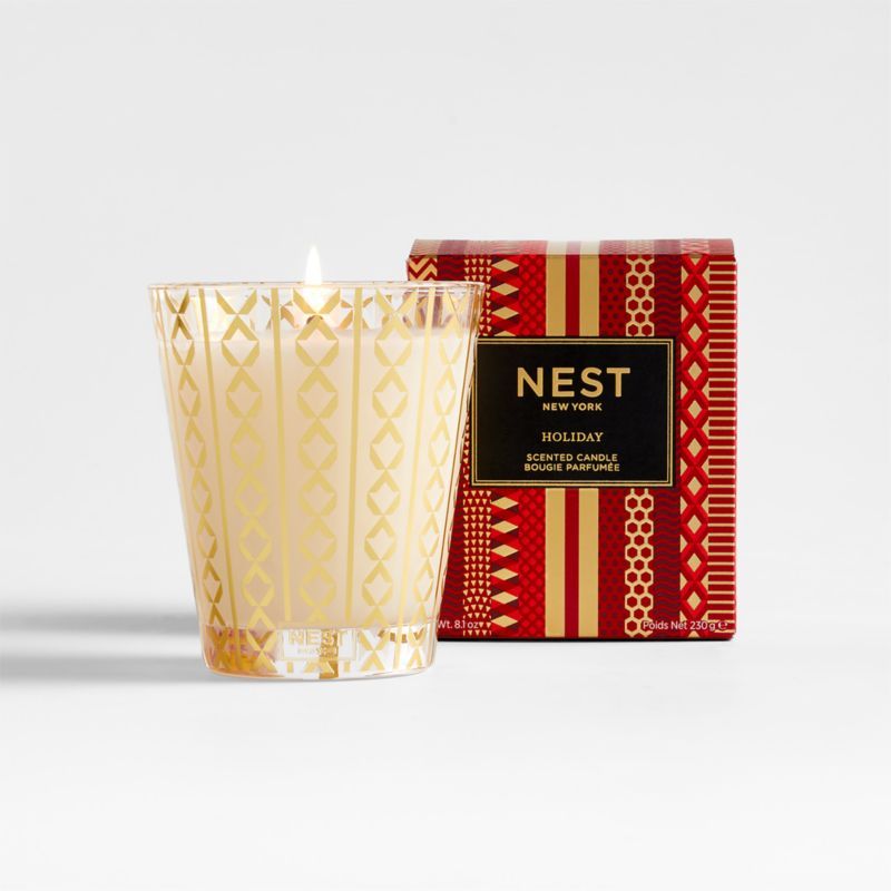 NEST New York Holiday Scented Candle + Reviews | Crate and Barrel | Crate & Barrel