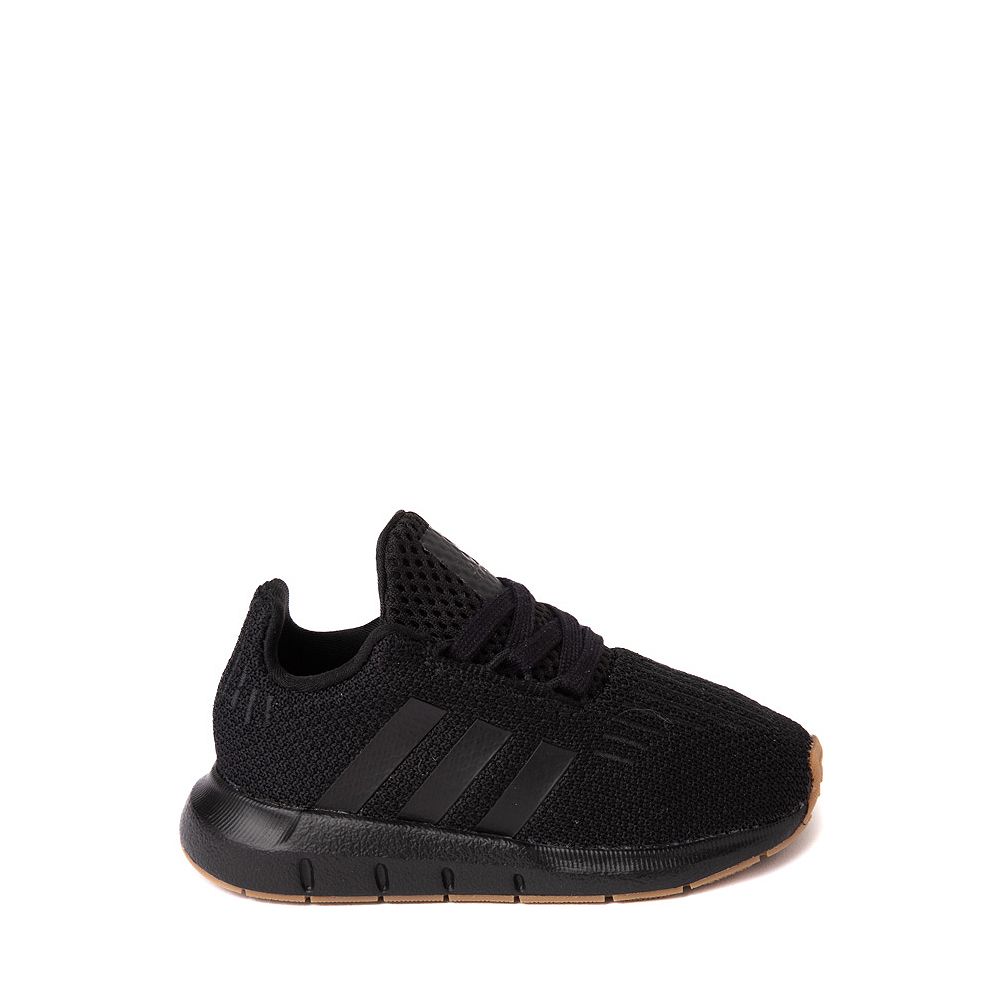 adidas Swift Run 1.0 Athletic Shoe - Baby / Toddler - Black / Gum | Journeys
