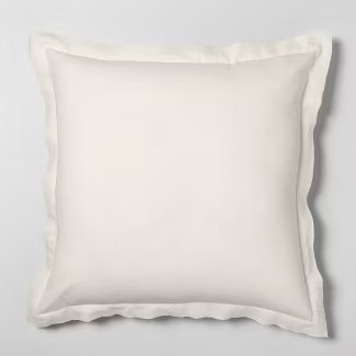 26"x26" Cotton & Linen Blend Euro Pillow - Hearth & Hand™ with Magnolia | Target