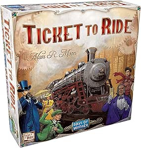 Ticket to Ride Board Game | Family Board Game | Board Game for Adults and Family | Train Game | A... | Amazon (US)