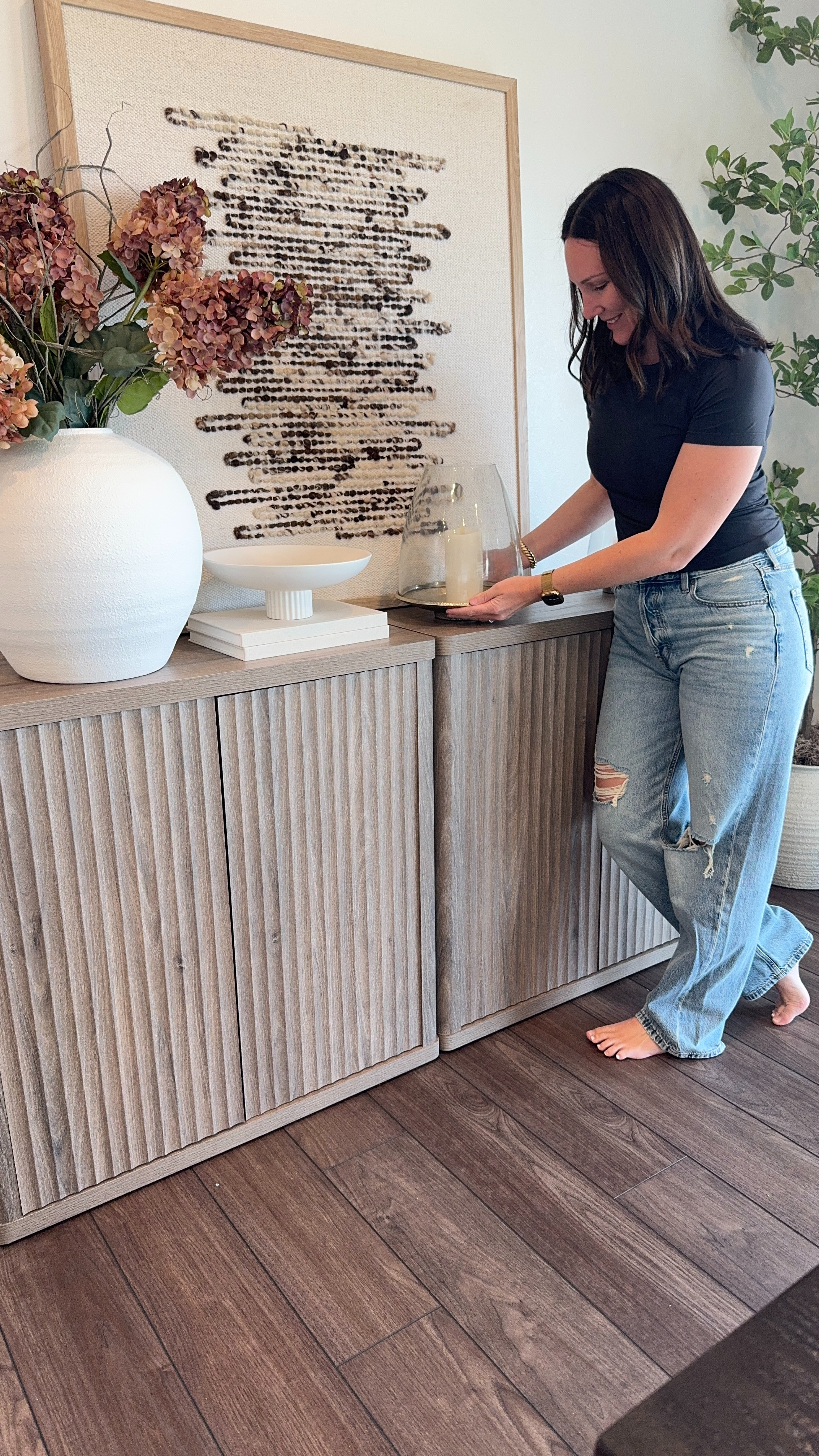 My fluted cabinets are on sale now and they’re such a stylish storage piece with textured detail that instantly gives any space an elevated, modern look, especially when styled with a vase and seasonal stems, stunning art, statement candles, and smaller accent pieces that tie it all together. 

 

#LTKHome #LTKSaleAlert