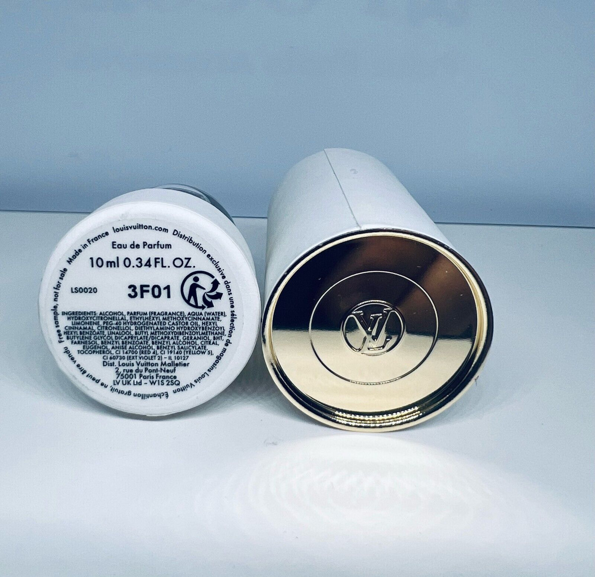 Louis Vuitton Matière Noire EDP Women Travel Size Miniature Bottle 10ml/0.34oz | eBay US