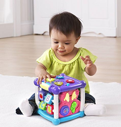 VTech Busy Learners Activity Cube, Purple | Amazon (US)