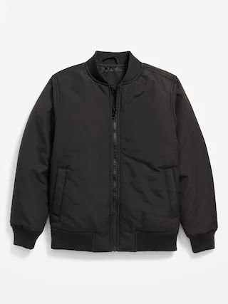 Zip-Front Bomber Jacket for Boys | Old Navy (US)