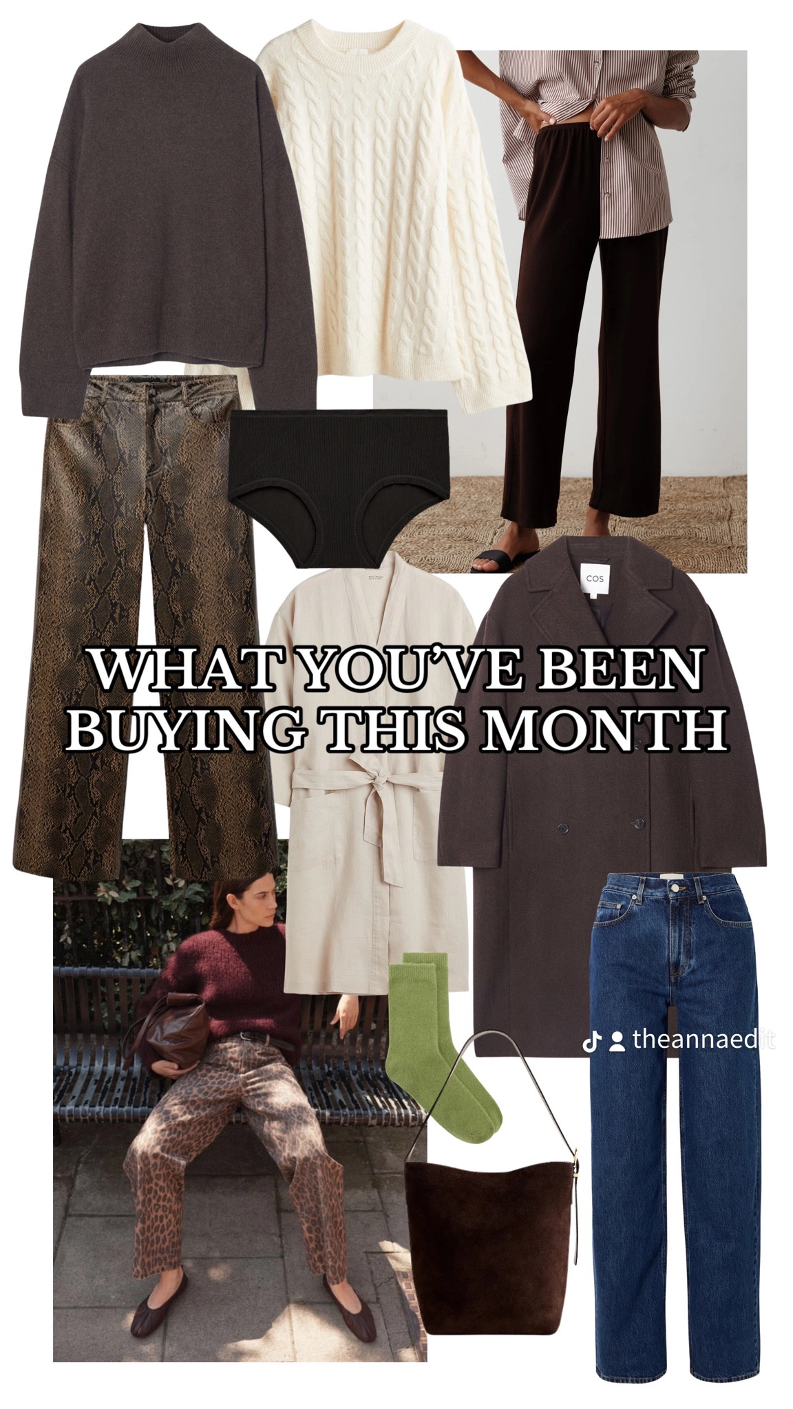 The most-purchased items of the month 🍁

#LTKeurope #LTKautumn #LTKstyletip