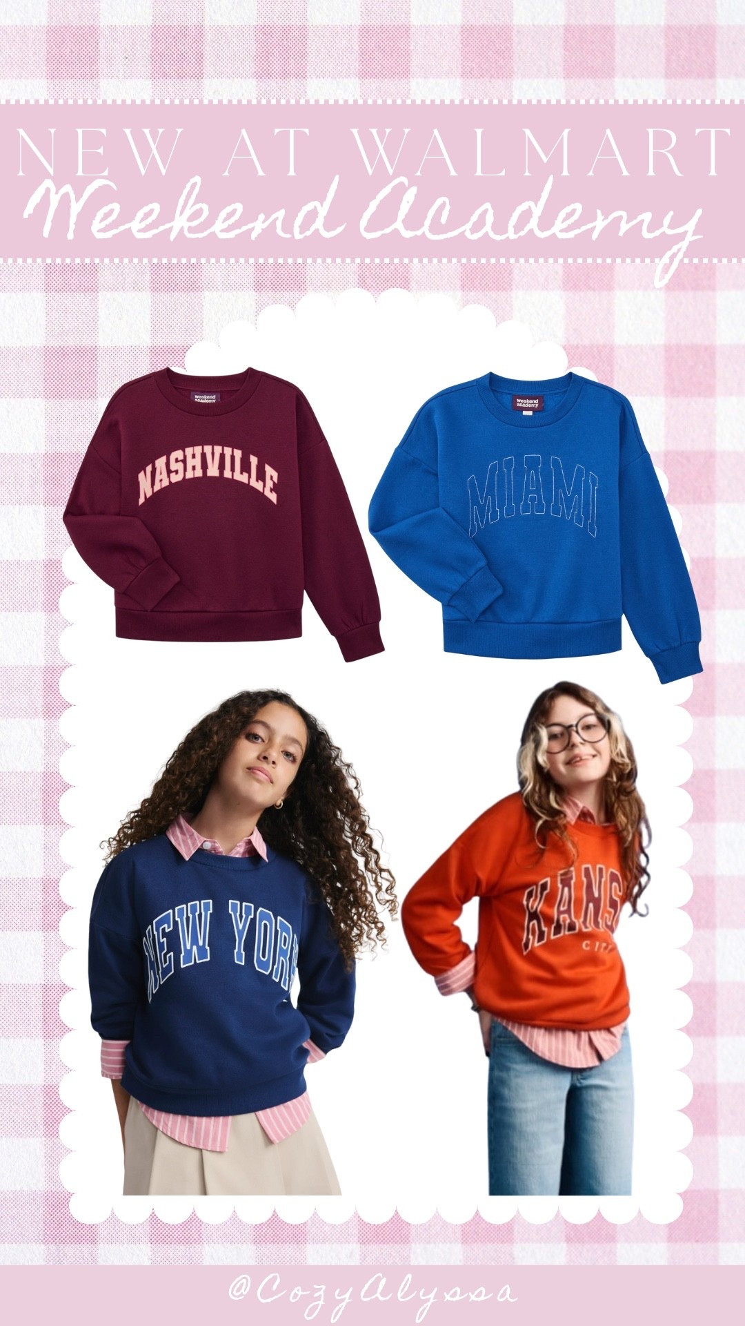 Back to school girl clothes, new
At Walmart

#LTKKids
