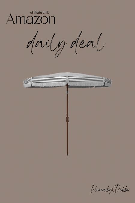 Amazon Deal
Outdoor umbrella, daily deal, transitional home, modern decor, amazon find, amazon home, target home decor, mcgee and co, studio mcgee, amazon must have, pottery barn, Walmart finds, affordable decor, home styling, budget friendly, accessories, neutral decor, home finds, new arrival, coming soon, sale alert, high end look for less, Amazon favorites, Target finds, cozy, modern, earthy, transitional, luxe, romantic, home decor, budget friendly decor, Amazon decor #amazonhome #founditonamazon

#LTKHome #LTKSaleAlert #LTKSeasonal