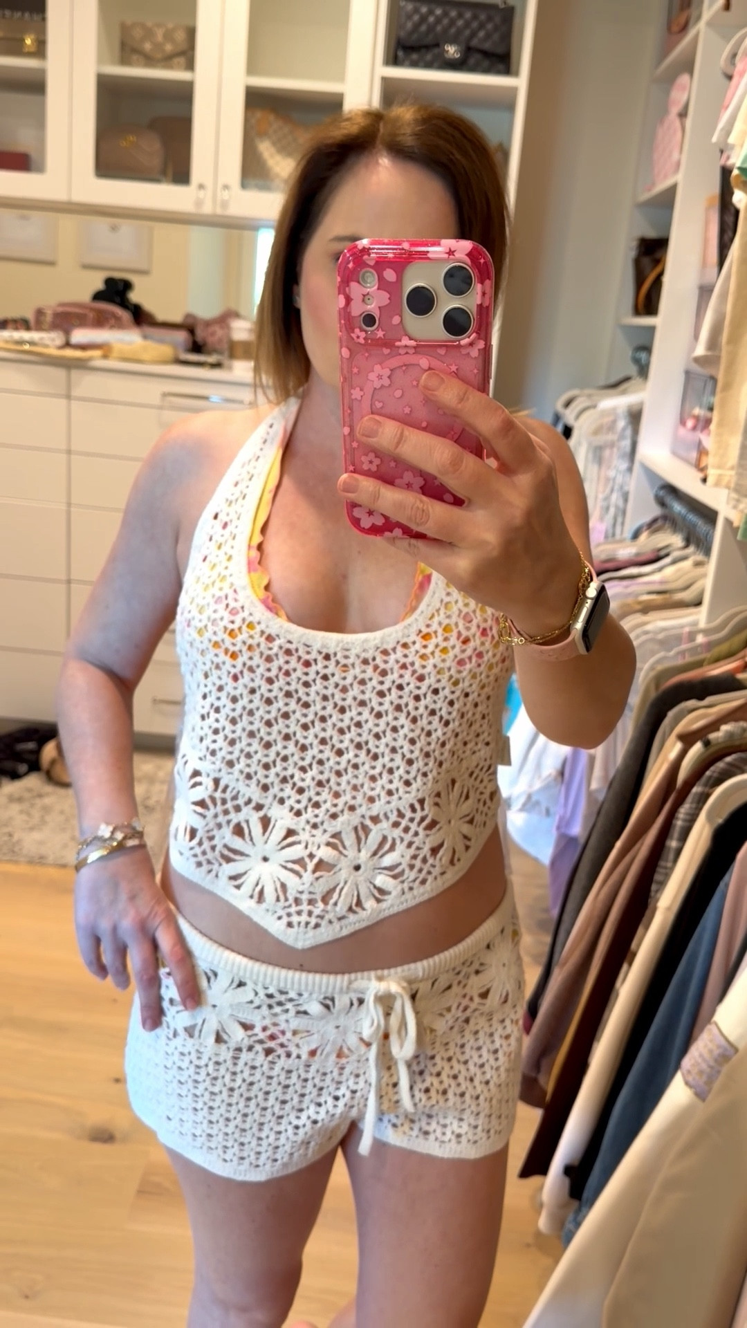 Cute
Swim coverup 

#LTKootd #LTKSeasonal #LTKSpringSale