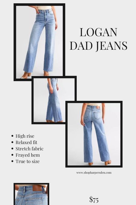 Logan dad jeans
Straight leg jeans
Wide leg jeans
Mom jeans
Dad jeans
Comfortable jeans
Denim
Use code Insta10 for 10% off
Discount code 

#LTKFindsUnder100 #LTKSaleAlert #LTKStyleTip
