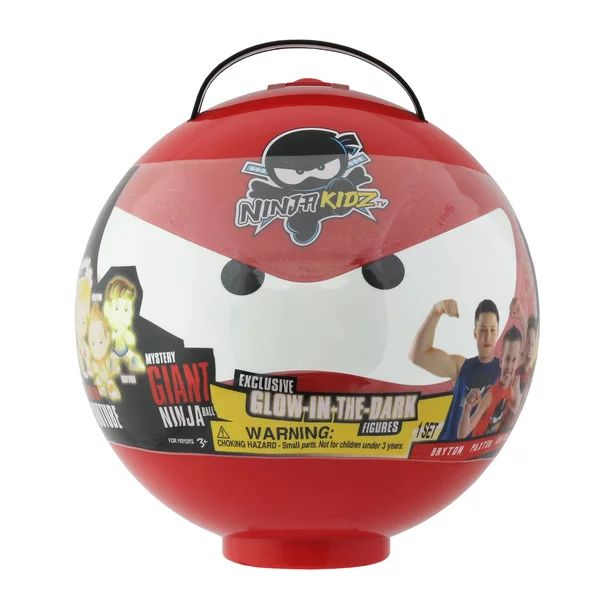 Ninja Kidz TV Mystery Giant Ninja Ball, Toys & Games with 26 Surprises - Walmart.com | Walmart (US)