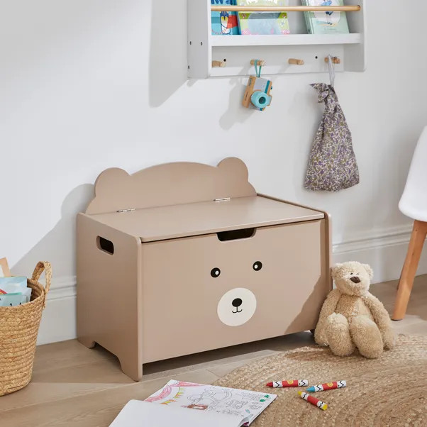 Kids Bear Toy Box | Dunelm