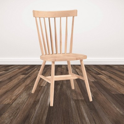 Copenhagen Chair Unfinished - International Concepts: Solid Wood, Parawood, Armless | Target