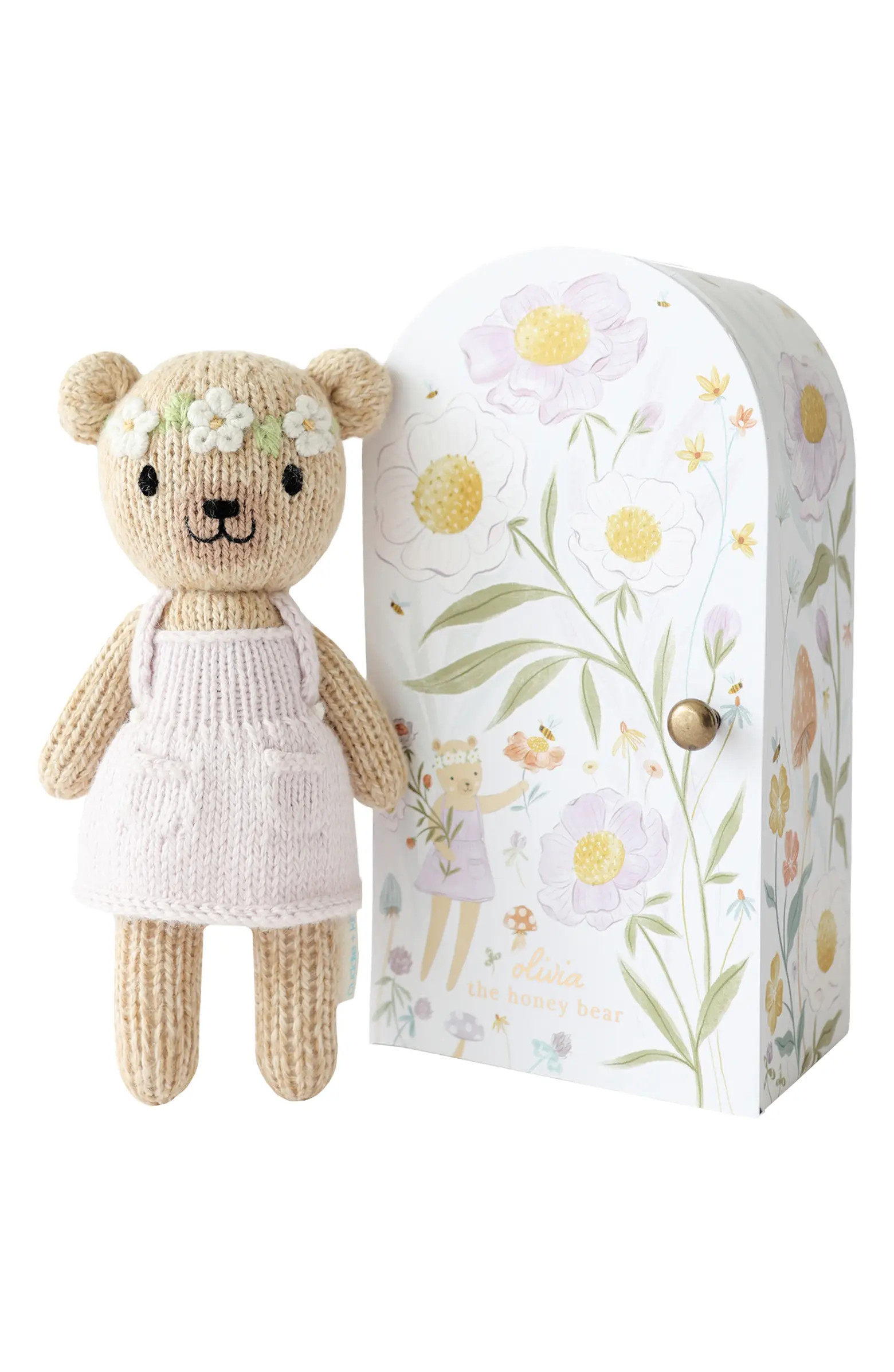 cuddle+kind Tiny Olivia The Honey Bear & Tiny House | Nordstrom | Nordstrom