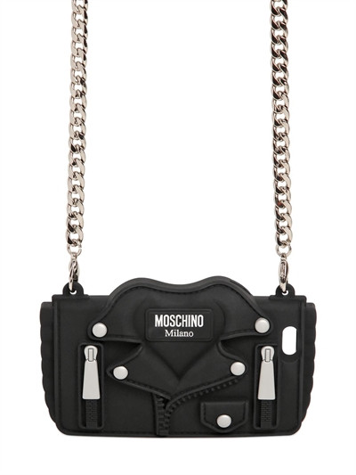 BIKER JACKET SILICON IPHONE 6 CASE | Luisaviaroma