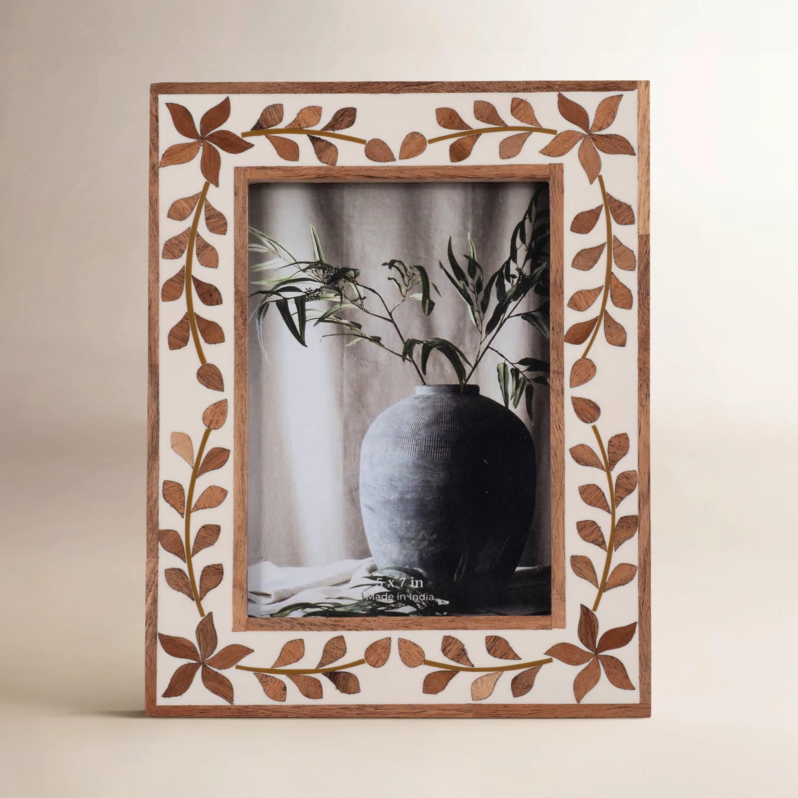 Gillian Brown Solid + Manufactured Wood Picture Frame | Birch Lane