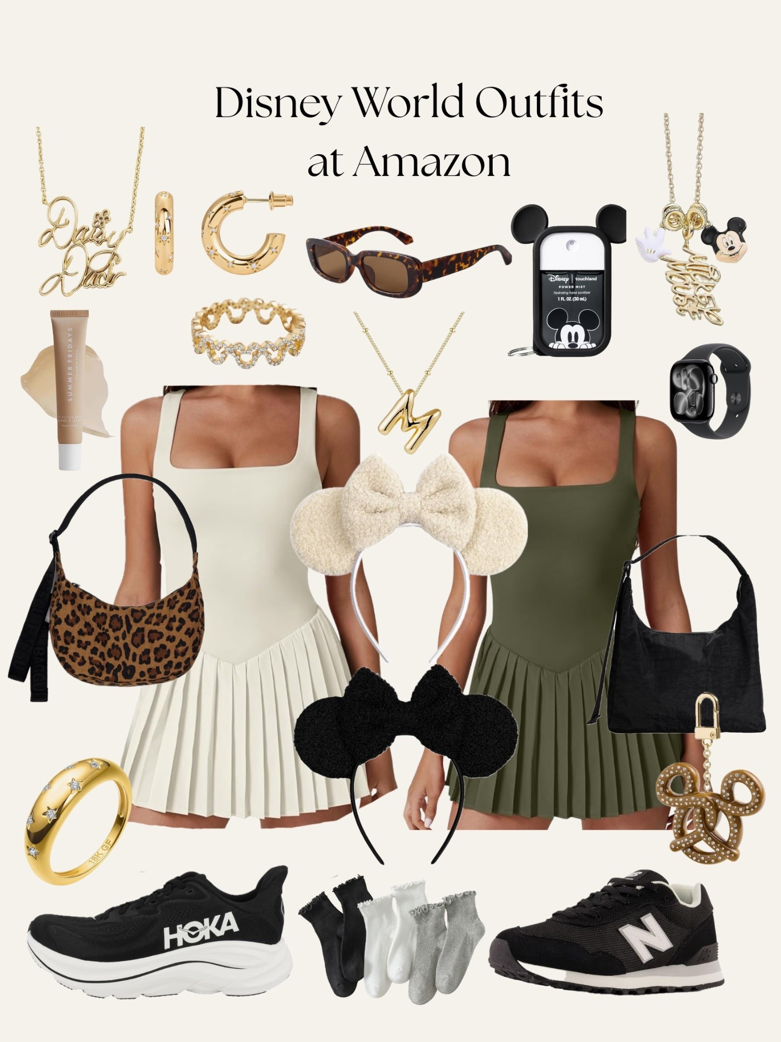 Disney World outfit inspo all from Amazon ✨
Comfy sneakers, cute accessories, and the perfect park-day dresses!
.
Wdw outfits, Disney vacation, animal kingdom, animal kingdom outfits, magic kingdom, Disneyland outfit, Disney mom, Amazon outfit, Amazon Disney, Disney amazon outfit, Disney accessories, Disney bag, Disney must haves, Disney essentials, first Disney trip, Mickey ears, Minnie ears

#LTKTravel #LTKFindsUnder50 #LTKootd