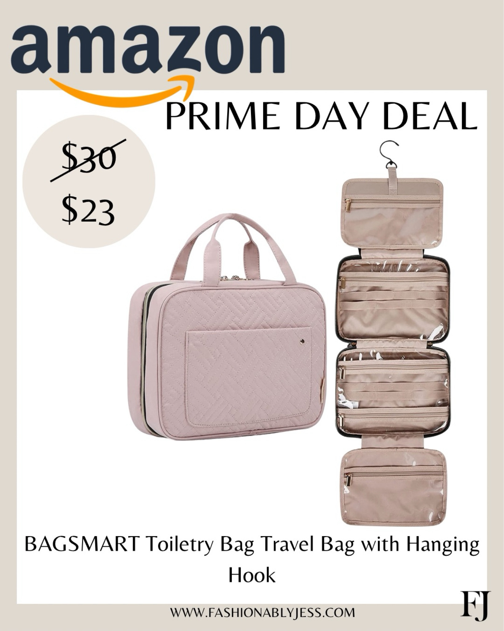 Toiletry bag perfect for traveling or making space on your bathroom counter 💄💋

#LTKOver40 #LTKxPrimeDay #LTKGiftGuide