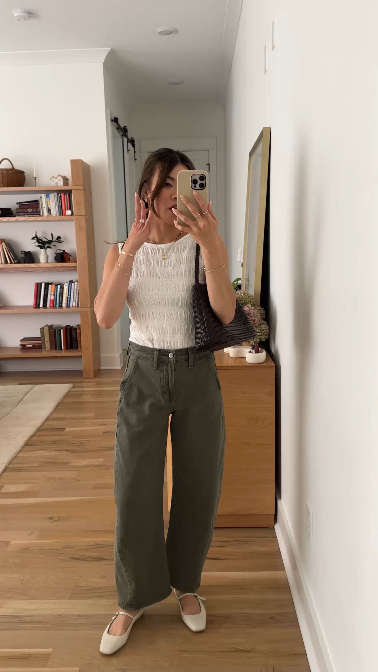 Shop the Abercrombie Sale! Now through 03/15 Everything is 25% off using the code AFLTK- HOW TO GET THE DISCOUNT CODE: Click on a piece linked below, click "copy Pomo Code", click "Shop Now", and paste the code into checkout! Madewell is also 25% off right now when you're signed into your Madewell insider account! 

SIZING INFO: 
• Green Barrel Jeans size 24 Short, 
• White Smocked Tank XS, 
 Petite style, petite fashion, mom outfit, mom style, petite pants, petite outfit ideas, petite outfits, best pants for petite, petite denim, spring style, spring outfits, beach outfits, spring break, vacation outfits, Madewell discount code, Abercrombie discount code, Abercrombie petite jeans, Abercrombie influencer code 

 @abercrombie 

#LTKPetite #LTKSpringSale #LTKSeasonal