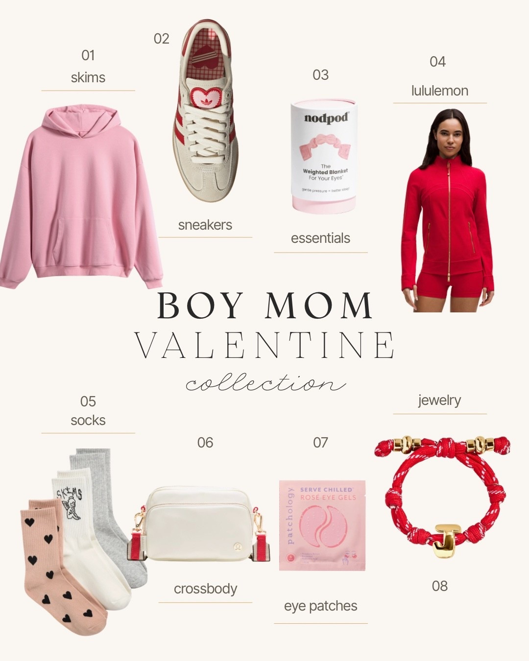 Valentine’s Day for mom. I love this new crossbody color and the rope initial bracelet 

#LTKValentine #LTKselfcare #LTKmomlife