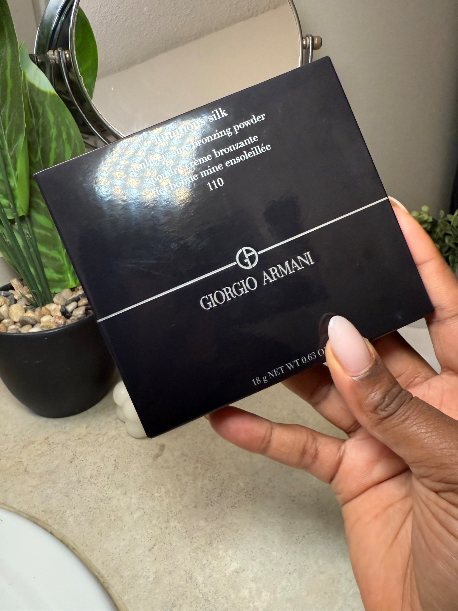 Ugh, holy grail product. Giorgio Armani Luminous Silk Bronzer, Shade 110.

#LTKBeauty #LTKFindsUnder100