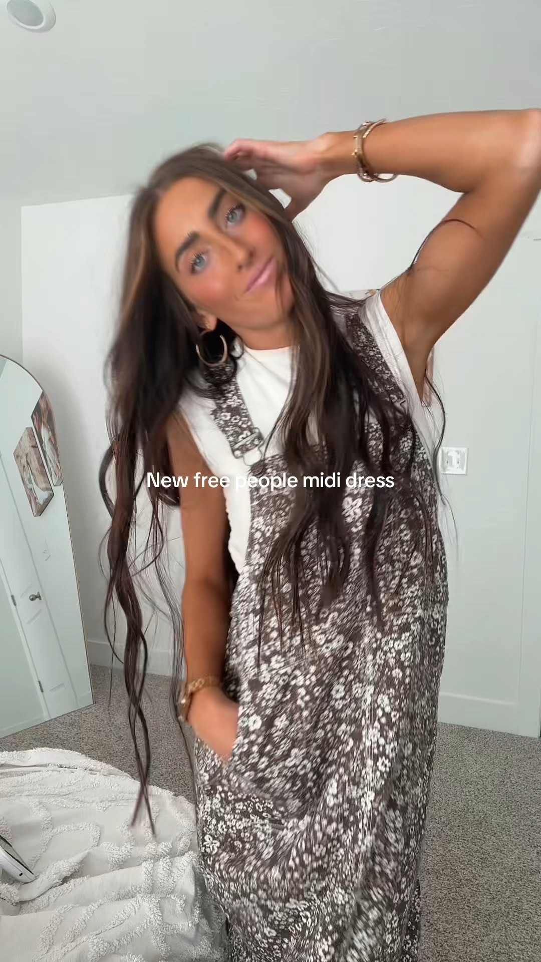 Cute new midi dress from @Free People #freepeople #freepeopleexclusive #freepeoplehaul #freepeoplestyle #freepeople3x 

#LTKmomlife #LTKgrwm #LTKootd