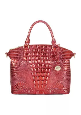 Brahmin Duxbury Satchel, Red | Belk