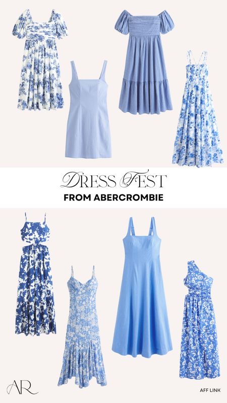 Dress fest from Abercrombie! 

Blue dress, blue floral dress, blue midi dress, blue maxi dress, blue mini dress

#LTKFindsUnder100 #LTKSaleAlert #LTKStyleTip
