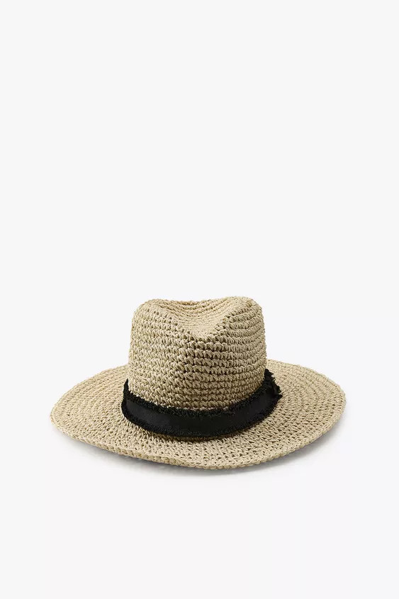 HAT WITH CONTRAST BAND | Zara UK