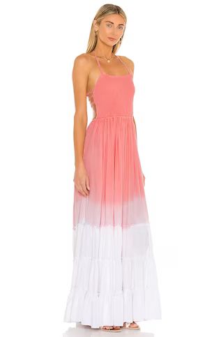 Tiare Hawaii Naia Dress in Dusty Rose & White Gradasi from Revolve.com | Revolve Clothing (Global)