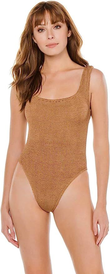 Hunza G Women's Square Neck One Piece Swimsuit | Amazon (US)