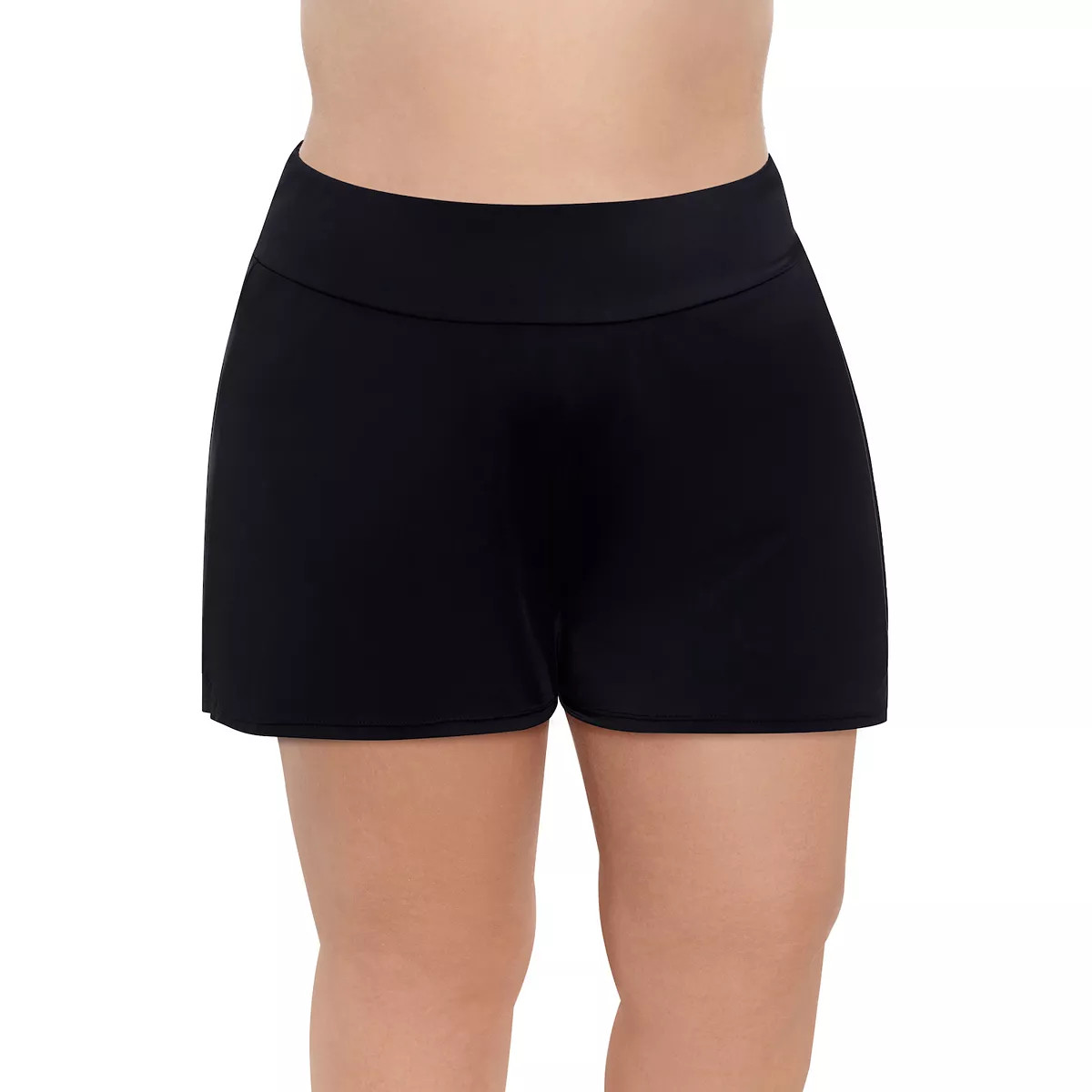 Plus Size Bal Harbour Tummy Control Swim Shorts | Kohl's