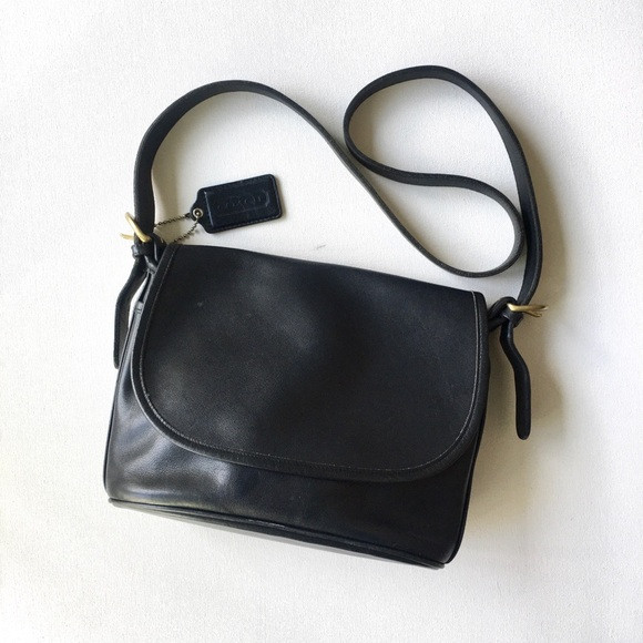 Vintage black COACH purse bag. Fletcher Style 4150 - Made in Costa Rica. GUC! | Poshmark
