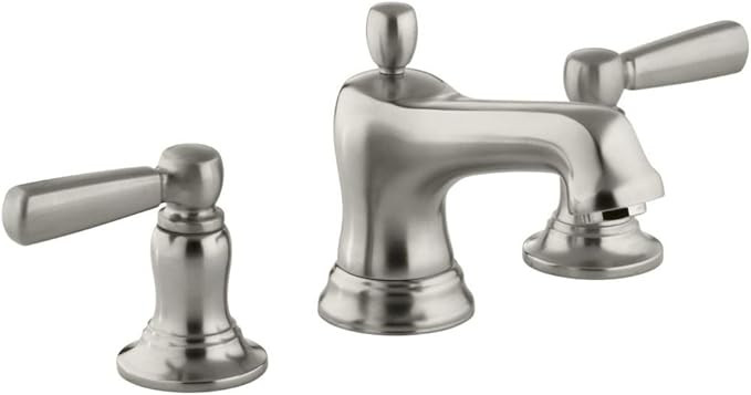 Kohler K-10577-4-SN Bancroft Widespread Lavatory Faucet, Vibrant Polished Nickel | Amazon (US)