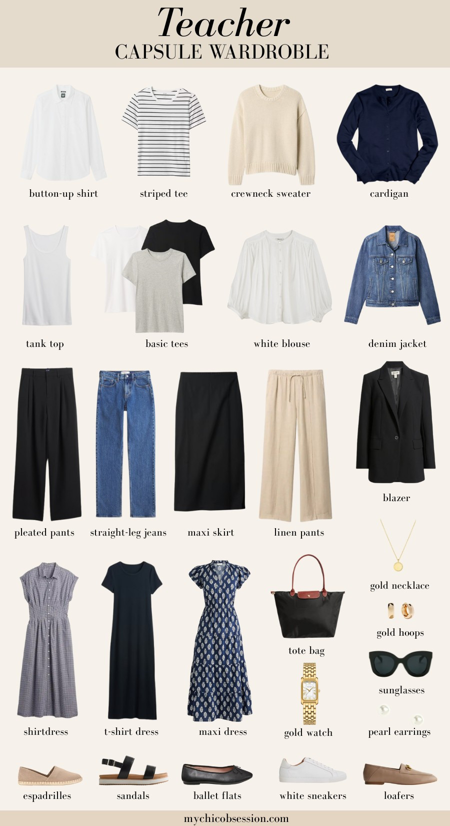 Back to school is almost here, so as a teacher, that means you're probably already thinking about your school year wardrobe! A capsule wardrobe will make your life so much easier and make your mornings a whole lot smoother. 

 #LTKSeasonal #LTKStyleTip #LTKWorkwear