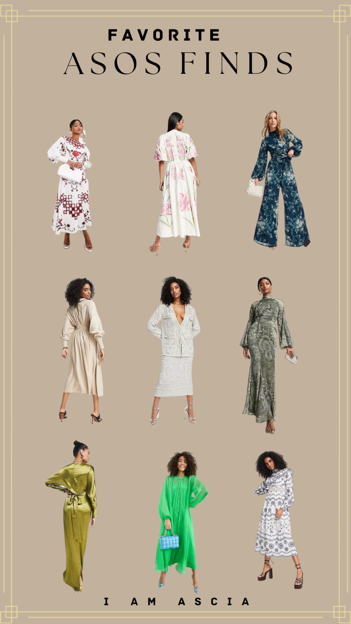 favorite ASOS finds as seen on my instagram! 

#LTKSeasonal #LTKstyletip #LTKwedding