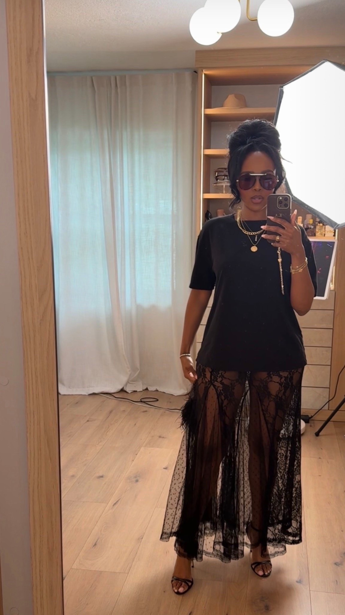 Scroll to shop this elevated edgy look featuring a classic black tee styled with a sheer lace skirt for the perfect mix of casual and statement. Pieces like this can be styled multiple ways—from dressed down to night out—making them a versatile staple where the cost per wear keeps dropping.

Perfect for date nights, girls night out, dinners, events, or an elevated evening look.

5'4" | 138 lbs | 34D bust | 27" waist | 40" hips

Follow me on Instagram and YouTube @kirasfashionfinds 



#LTKgrwm #LTKvlog #LTKootd