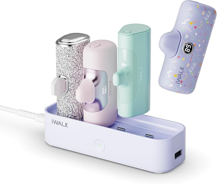iWALK Charger Station for iWALK Portable Charger 4500mAh, 4800mAh, 5000mAh Power Bank for iPhone ... | Amazon (US)