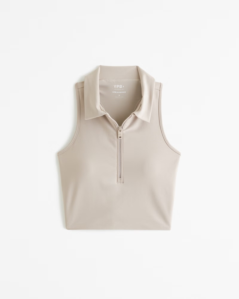 YPB sculptLUX Polo Tank | Abercrombie & Fitch (US)