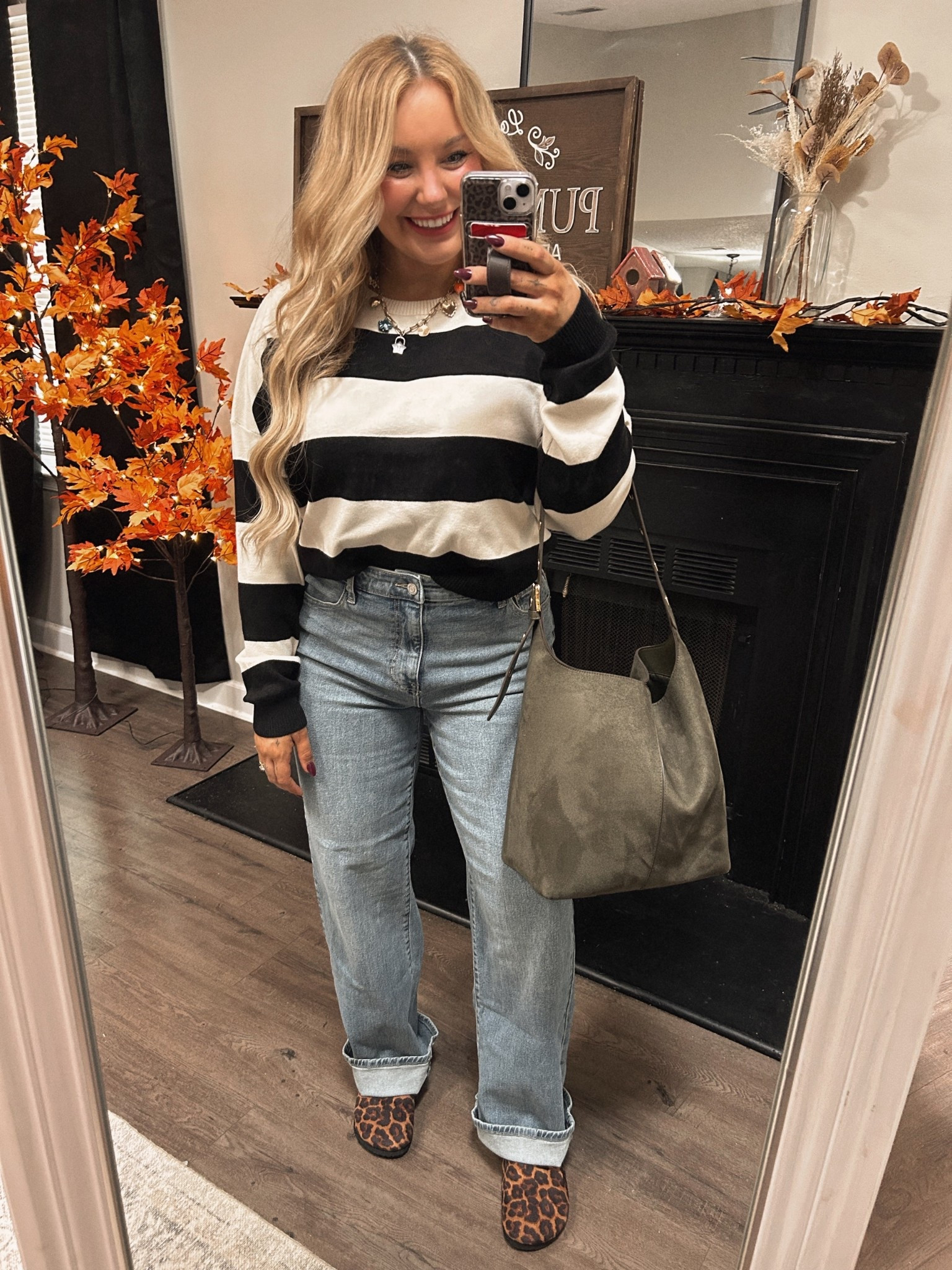 Catch me treating leopard print as a neutral, how bout that 🤪👏🏼✨ 

#LTKStyleTip #LTKSeasonal #LTKMidsize