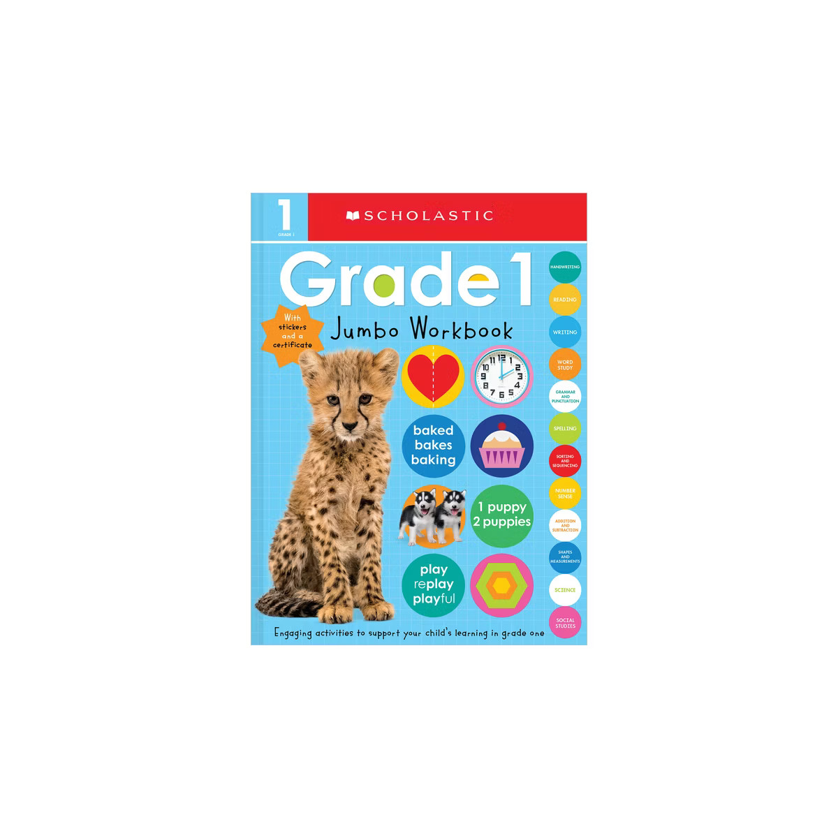First Grade Jumbo Workbook: Scholastic Early Learners (Jumbo Workbook) - (Paperback) | Target