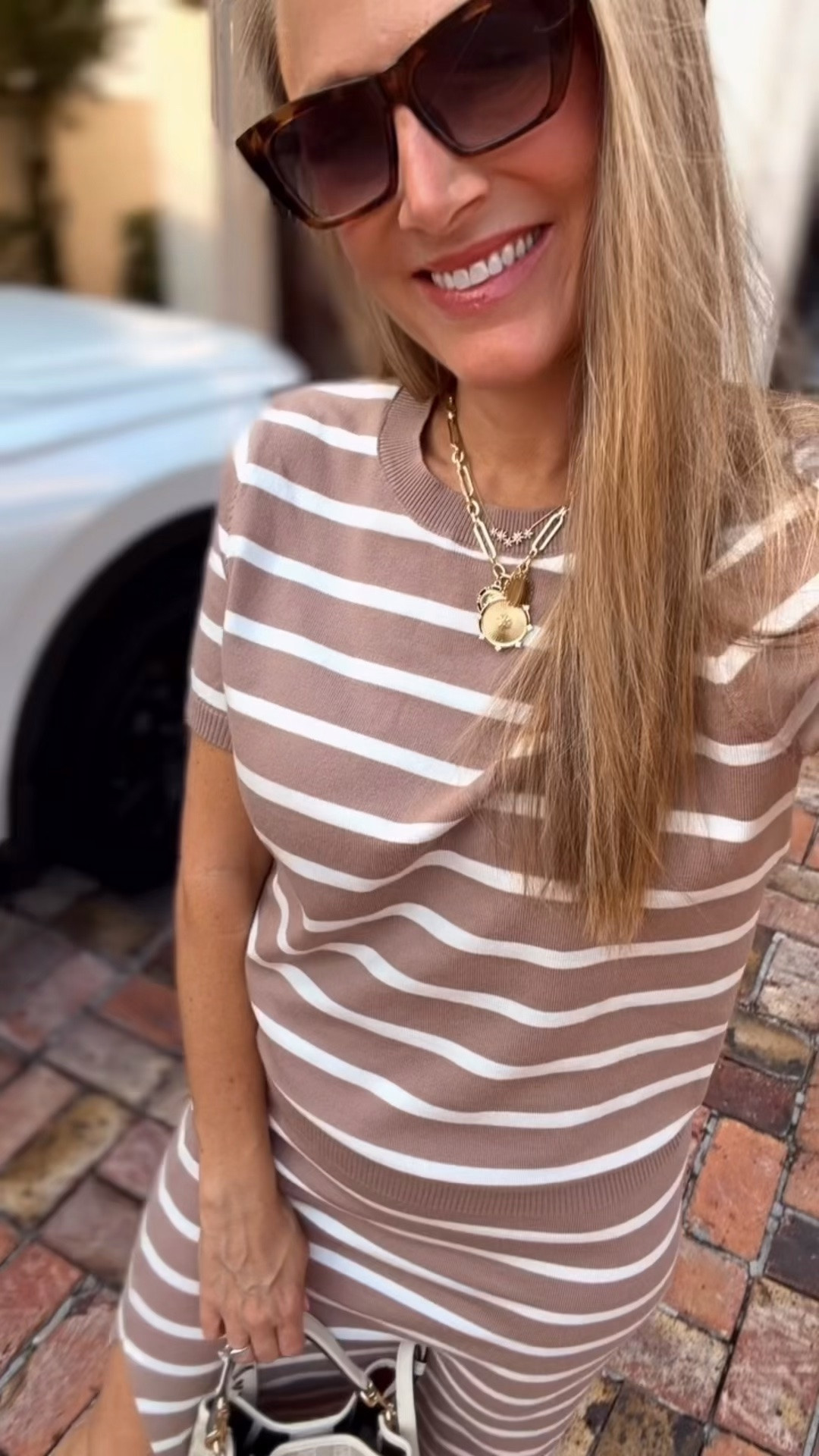 The cutest Amazon set I ever did see on sale. Wearing a small.🥰 it’s literally the perfect early fall outfit.

#LTKootd #LTKgrwm #LTKOver40