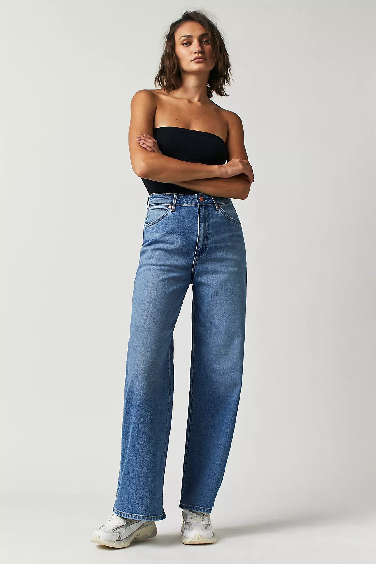 Wrangler World Wide 661 Wide-Leg Jeans | Free People (Global - UK&FR Excluded)