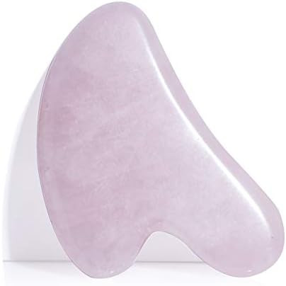 Guasha Scraping Massage Tool – Rose Quartz Gua Sha Board - Traditional Scraper Tool for Anti-Ag... | Amazon (US)