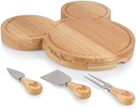 Toscana - a Picnic Time brand Disney Mickey Mouse Cheese Board and Knife Set, One Size, Wood | Amazon (US)