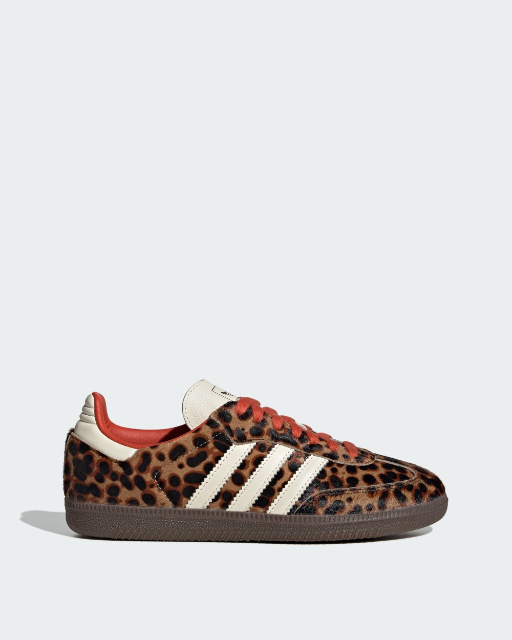 adidas Originals - Leopard Samba OG Shoes Womens - Sneakers (Core Black / Preloved Red / Cream White) Leopard Samba OG Shoes Womens | THE ICONIC (AU & NZ)