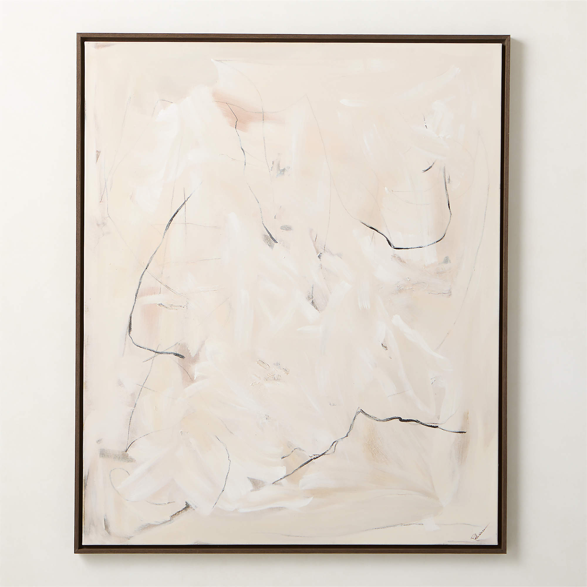 'Massina' Framed Wall Art 50"x60" | CB2 | CB2