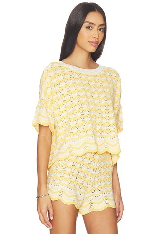 x REVOLVE Sunchaser Top in Daisy & Cream | Revolve Clothing (Global)